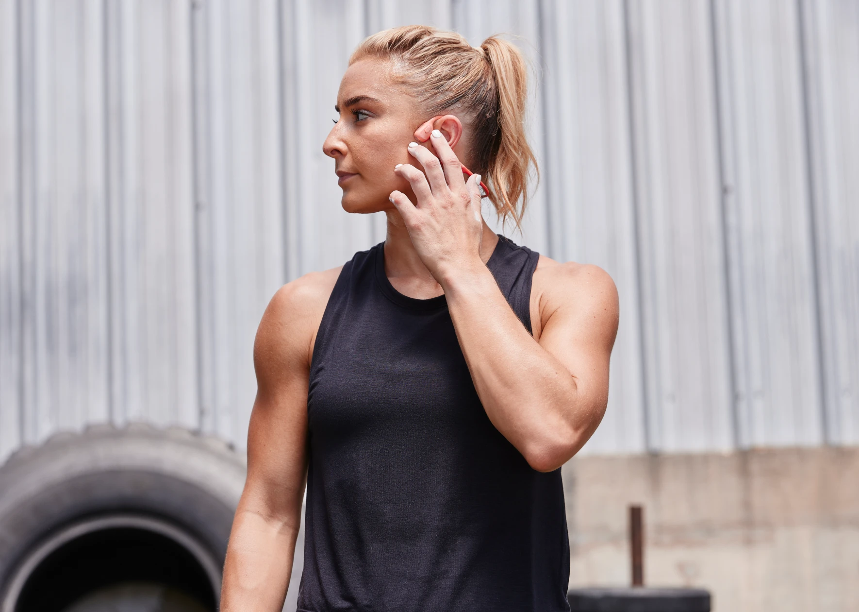 Wireless earphones online gym