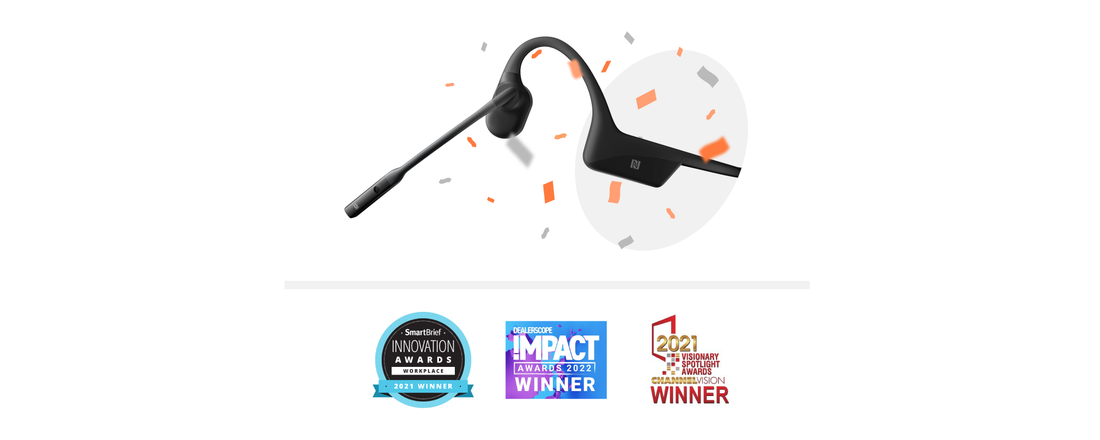 Shokz OpenComm headset