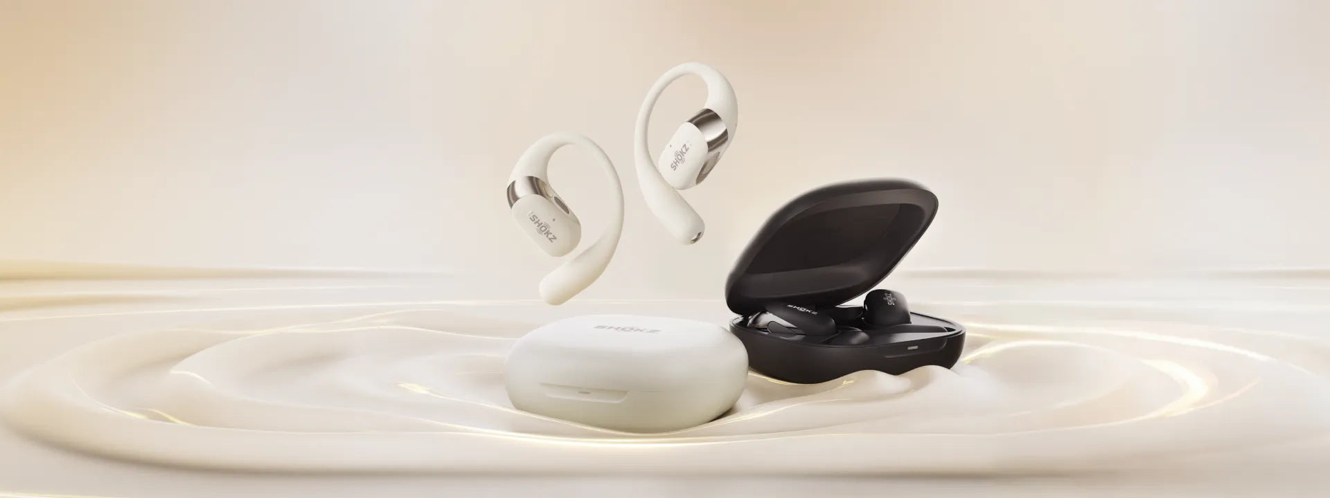 ［超美品］SHOKZ OpenFit2 Shop Shokz OpenFit 2 - Flagship Open Earbuds for Working Out