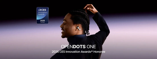 Shokz OpenDots ONE, a 2026 CES Innovation Awards® Honoree