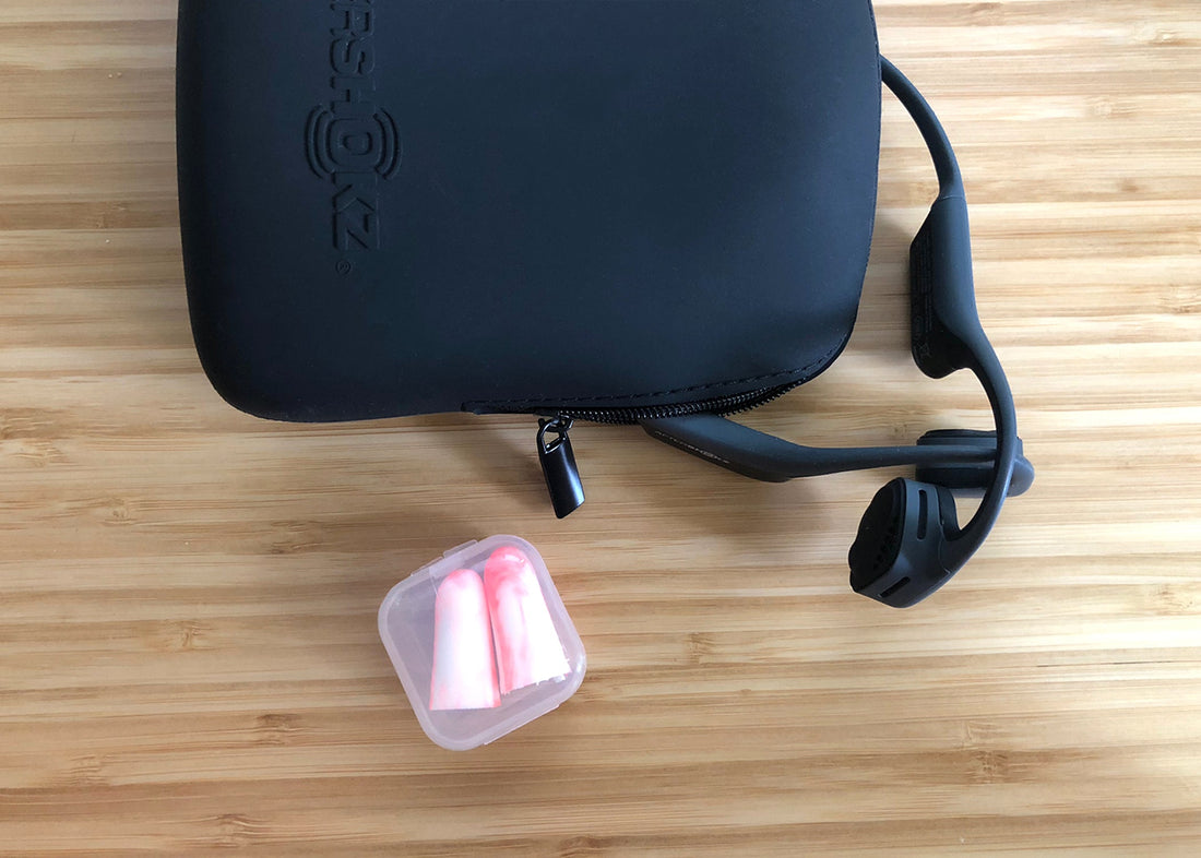 Using Aftershokz headphones with earplugs [Full Guide]