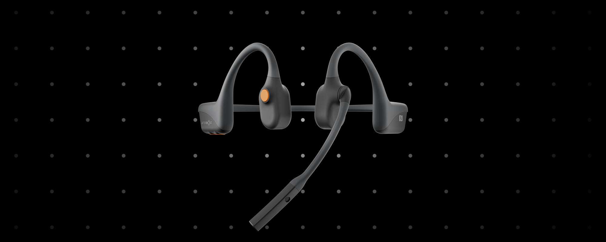 AfterShokz OpenComm wireless bone conduction stereo headset