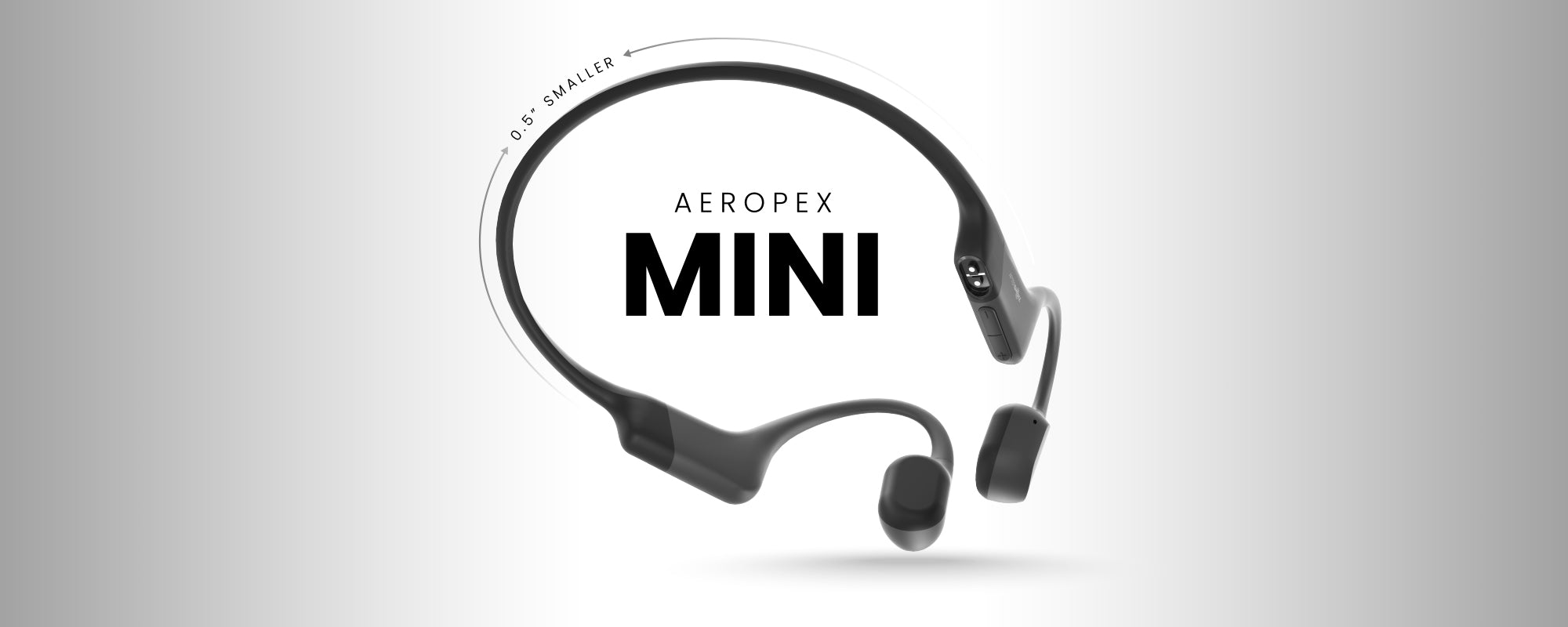 Image of AfterShokz Aeropex Mini wireless bone conduction headphones