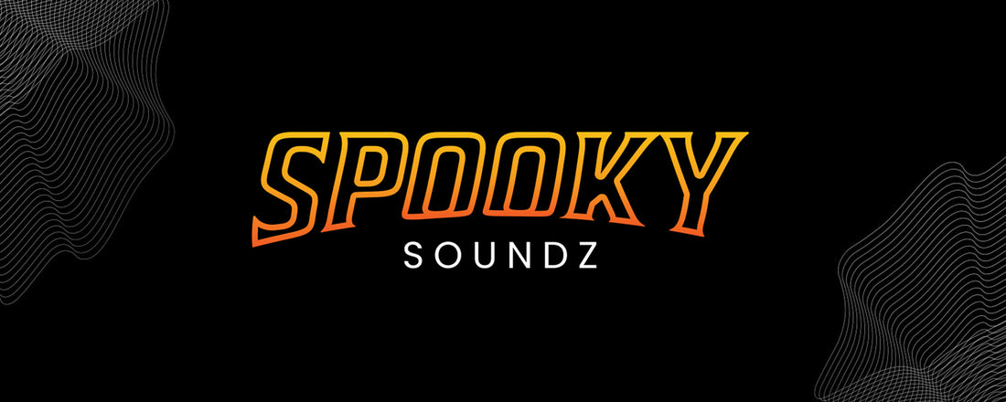 Spooky Soundz banner graphic 