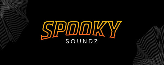 Spooky Soundz banner graphic 