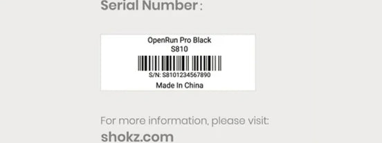 How to Find the Serial Number of Your Shokz Headphones