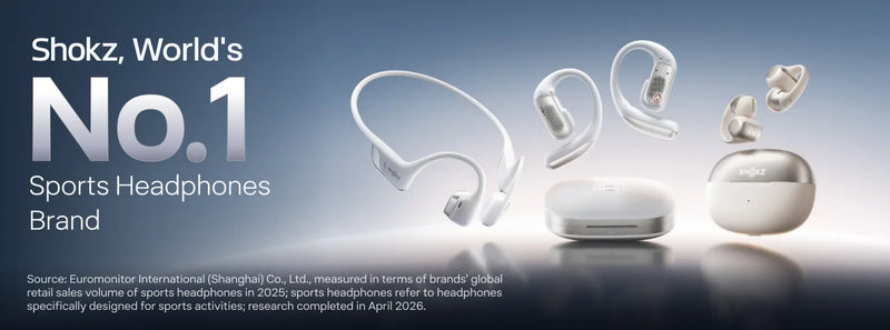 Shokz Named World’s No.1 Sports Headphones Brand