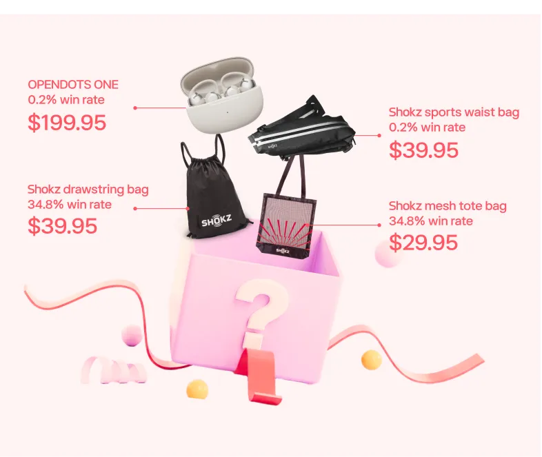 Shokz Limited Mystery Valentine's Day Gift Box