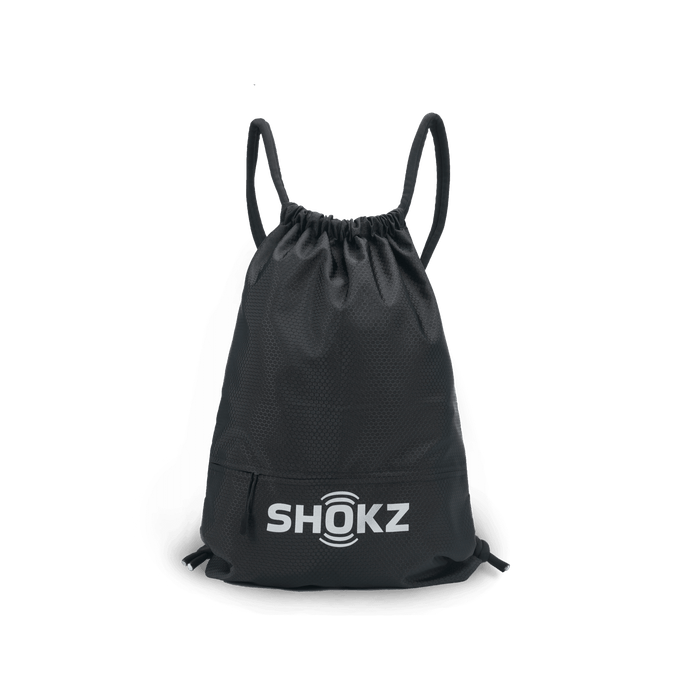 Shokz Drawstring Bag Black