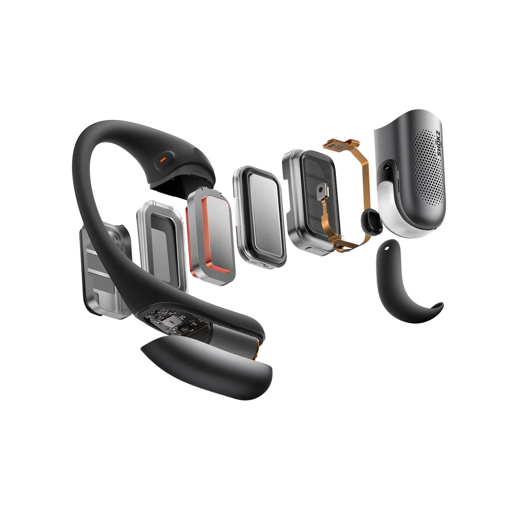 Best Workout Earbuds for Fitness and Running - Shokz OpenFit Pro IP55 Water Resistant.