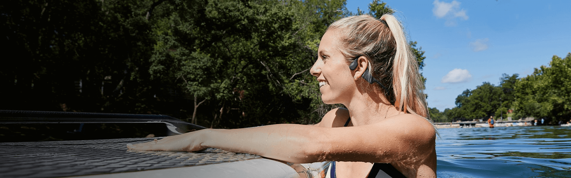 Shokz OpenSwim - Open-Ear Swimming Headphones  