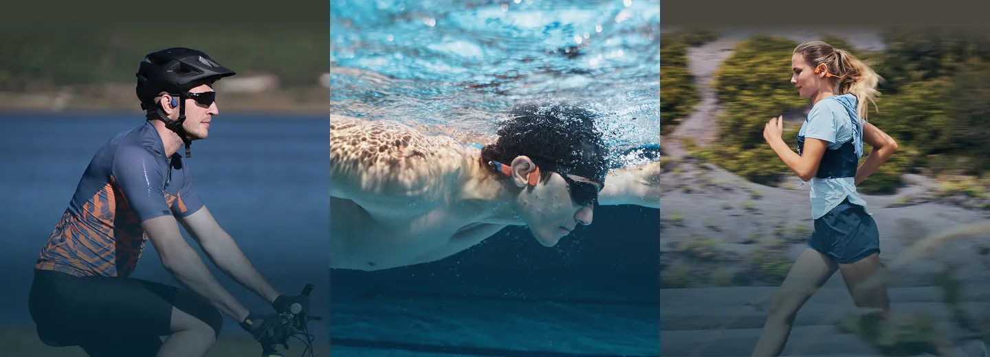 OpenFit Series Open Ear Headphones Suit for Workouts and Leisure