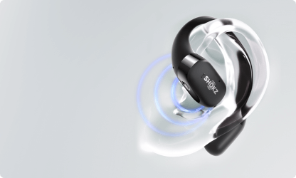 Feel Nothing but Comfort MaintainSituational Awareness Powerful Bass Experience DirectPitch™ Technology for Open-Ear Listening Secure Fit Crystal Clear Calls Up to 28 Hours of Listening1