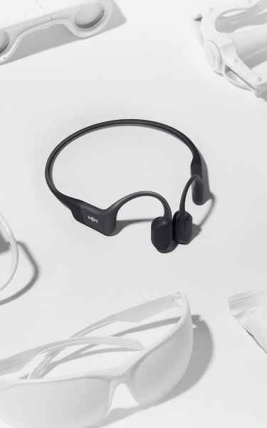 SHOKZ OpenSwim Swimming MP3 - Bone Conduction MP3 Waterproof Headphones for  Swimming - Open-Ear Wireless Headphones, No Bluetooth, with Earplug