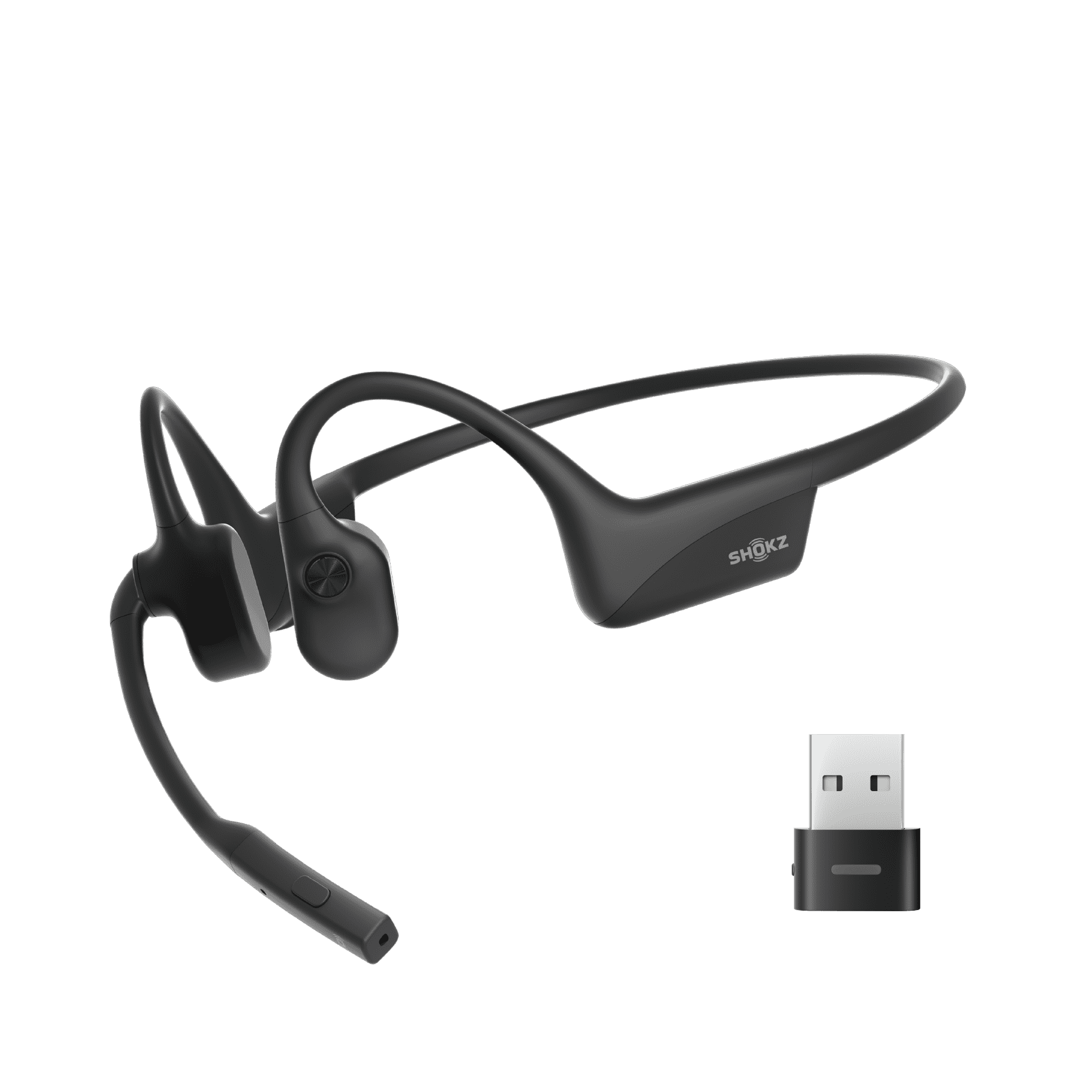 OpenComm2 Bone Conduction Stereo Bluetooth Headset - Best for Work ...