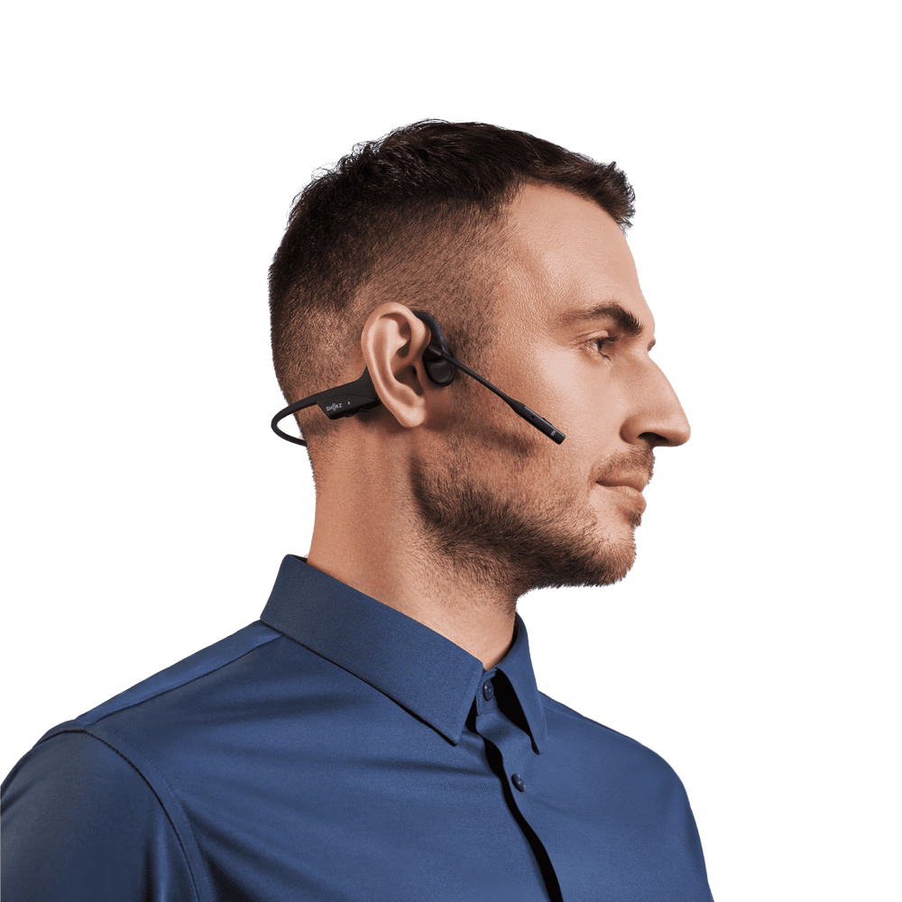 SHOKZ OPENCOMM2 UC 骨伝導ワイヤレスヘッドセット OpenComm2 UC Bone Conduction Headset - Best for Work | Shokz