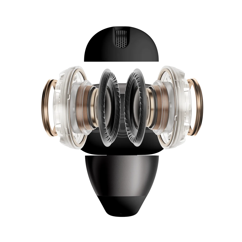 OpenDots 2 Clip-On Earbuds with Noise Reduction Microphone for Clear Calls