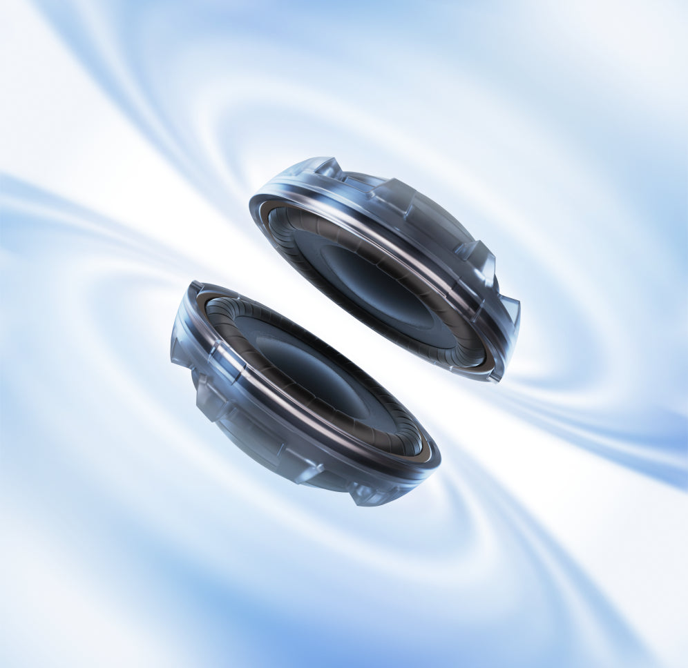 Shokz OpenFit Air 2 Bassphere dual-driver system