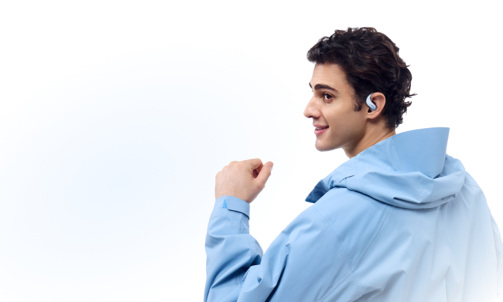 Shokz OpenFit Air 2 Open Earhook Earbuds -  Light as Air & Built for Motion