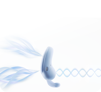 Shokz OpenFit Air 2 Earhook Earbuds -  Clear Calls for Anywhere & Everywhere