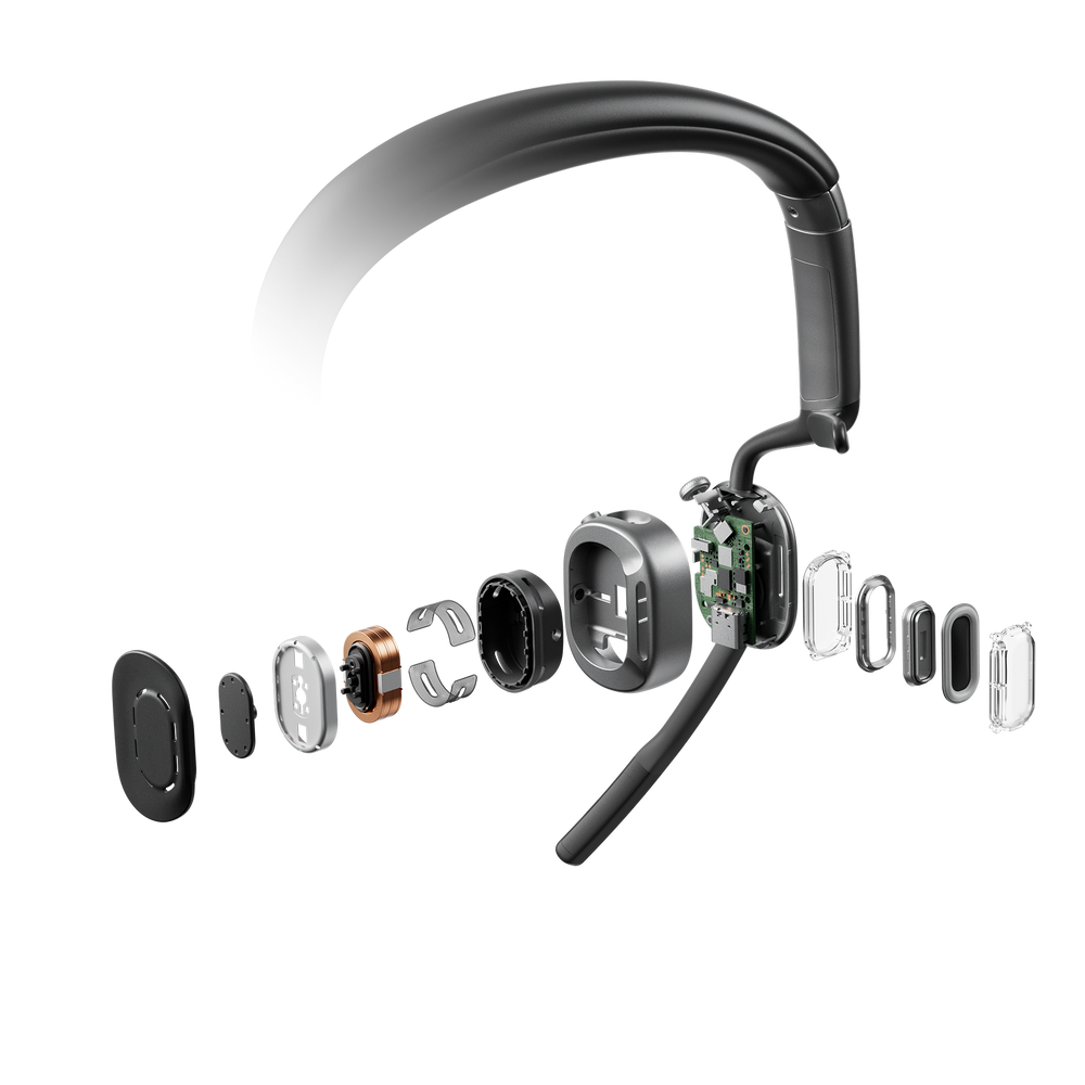 Shokz OpenMeet 2 Lightweight Open-ear Headset