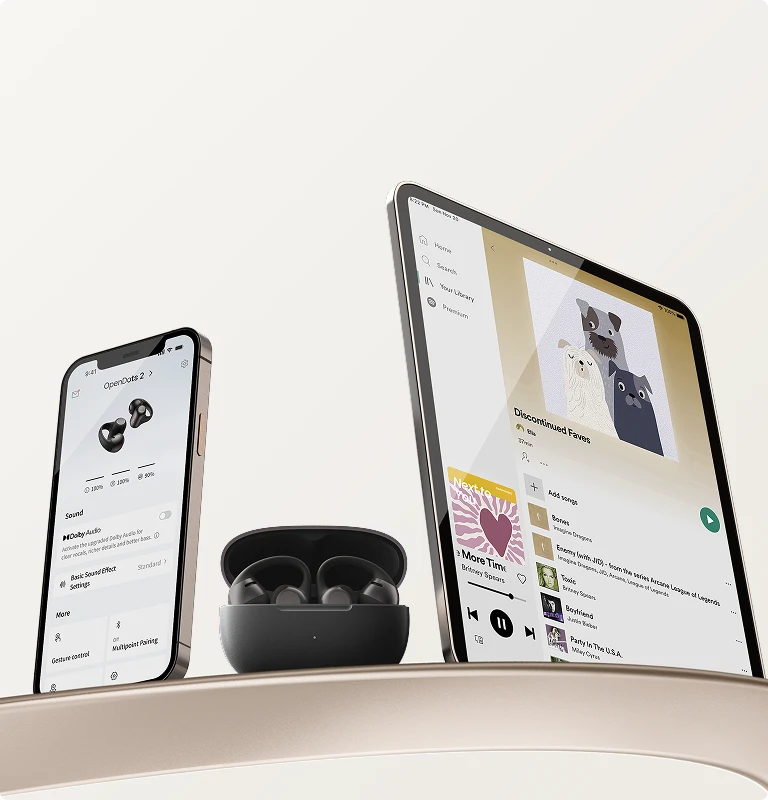 Shokz OpenDots 2 App Switching Between Two Devices