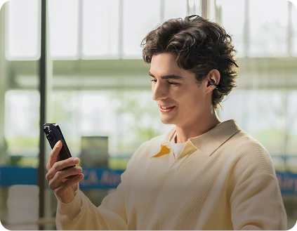 OpenDots 2 Clip-On Earbuds with AI Noise Reduction for Clear Voice Calls
