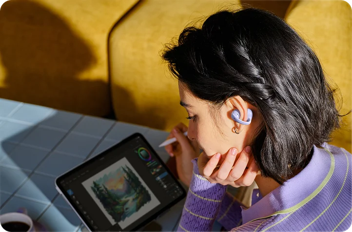 Shop Lightweight Open-Ear Earbuds - OpenDots Air Shop Lightweight Open-Ear Earbuds - OpenDots Air
