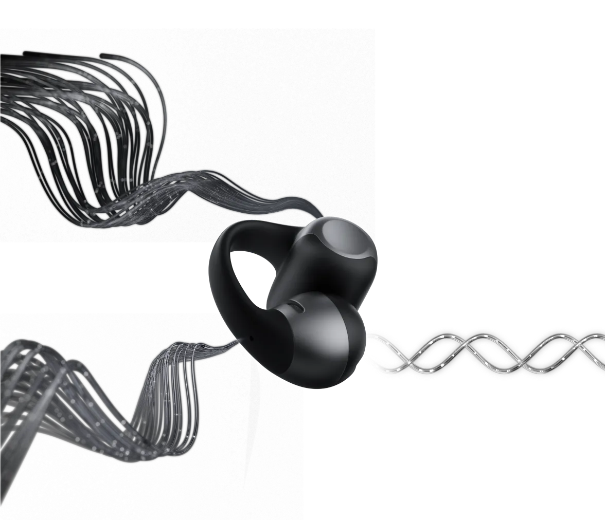 Shokz OpenDots ONE Open Ear Earbuds with Great Sound Quality