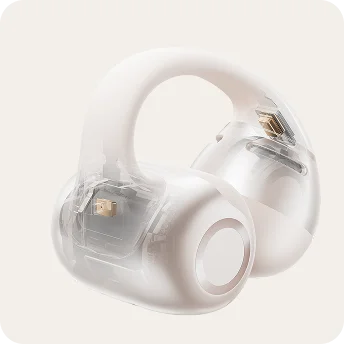 OpenDots 2 Upgraded Clip-on Earbuds with AI Noise Reduction for Improved Call Clarity