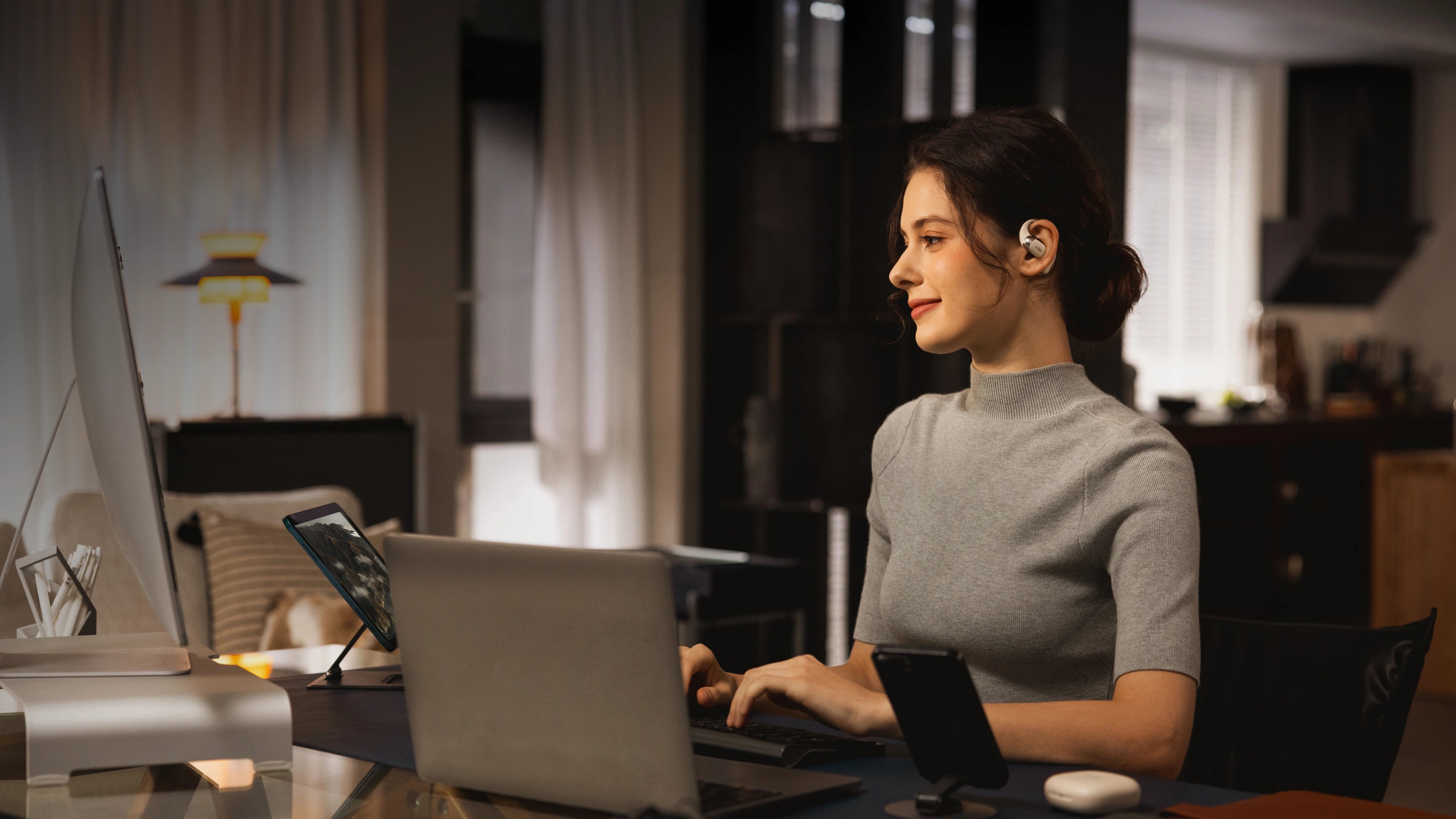 אוזניות Openfit 2 T920 חיבור מרובה נקודות