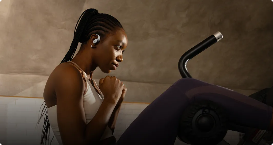 SHOKZ openfit2ブラック Shop Shokz OpenFit 2 - Flagship Open Earbuds for Working Out