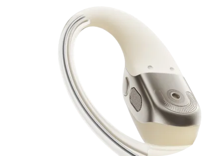 Gancho flexible para la oreja