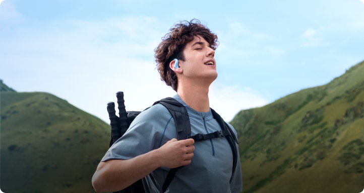 Shokz OpenFit Air 2 - Sleek. Streamlined. Pocket-sized.