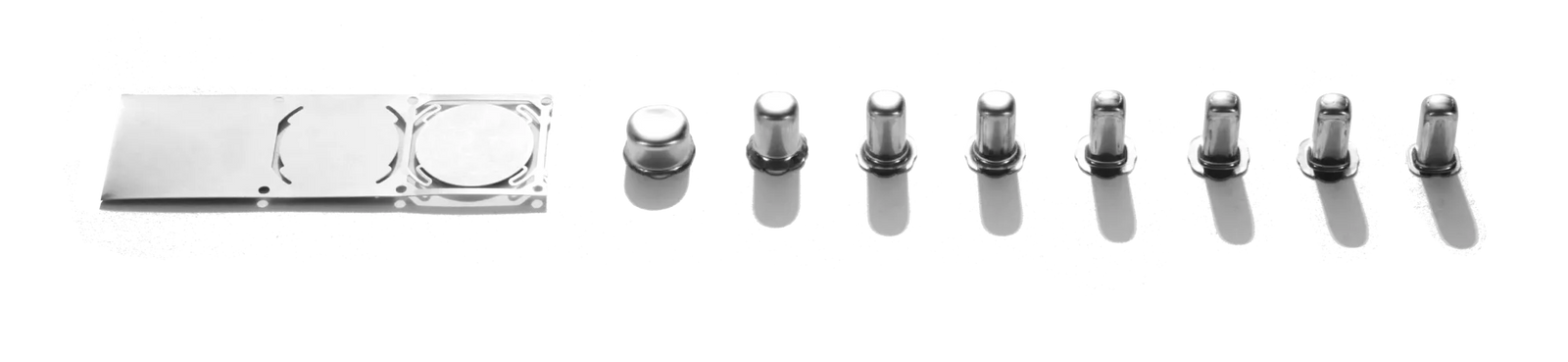 Shokz OpenFit Pro charging case shown closed in a product image