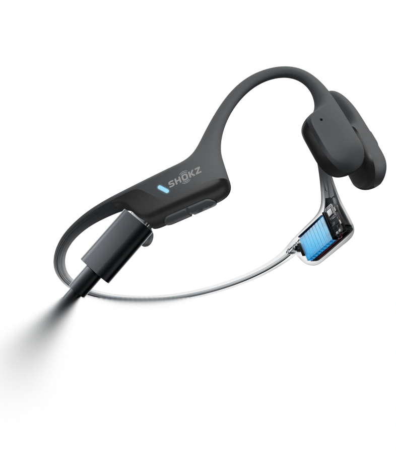 Shop Shokz OpenRun Air 2 Comfortable Bone Conduction Headphones Shop Shokz OpenRun Air 2 Comfortable Bone Conduction Headphones