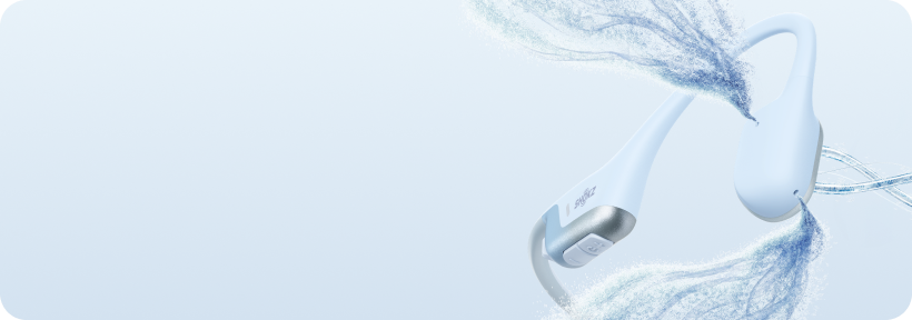 Shokz OpenRun Air 2 - Clear Calls with Wind-Resistant Mics