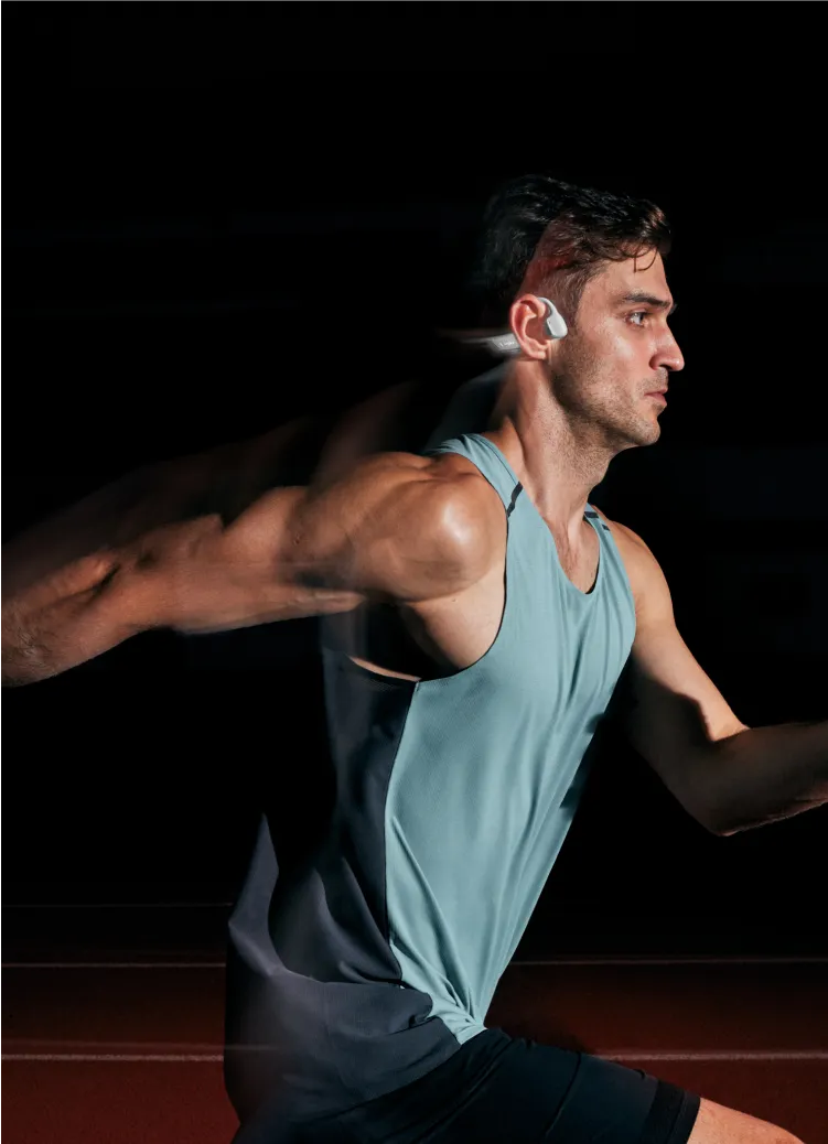 openrun pro 2 - open-ear headphones for workout stability