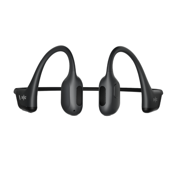 Shokz OpenRun Pro Premium Bone Conduction Open Ear Bluetooth Headphones for  Sports with Cooling Wristband (Beige)