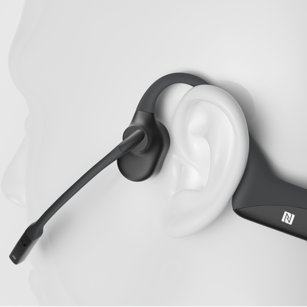 OpenComm Bone Conduction Stereo Bluetooth Headset - Best for Work 